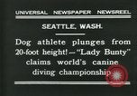 Image of dog athlete Seattle Washington USA, 1931, second 9 stock footage video 65675035128
