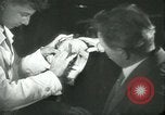 Image of barbers Frankfurt Germany, 1931, second 24 stock footage video 65675035129