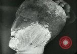 Image of barbers Frankfurt Germany, 1931, second 29 stock footage video 65675035129