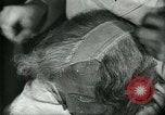 Image of barbers Frankfurt Germany, 1931, second 47 stock footage video 65675035129