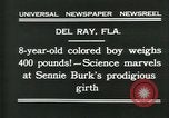 Image Sennie Burk Delray Beach Florida USA, 1931, de la seconde 9 séquences d'archives historiques vidéo 65675035130