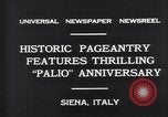 Image peuple italien Sienne Italie, 1931, de la seconde 8 séquences d'archives historiques vidéo 65675035132