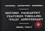 Image peuple italien Sienne Italie, 1931, de la seconde 9 séquences d'archives historiques vidéo 65675035132