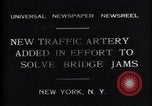 Standbild neue Upper Deck Fahrbahn New York United States USA, 1931, aus Sekunde 5 historischem Filmmaterial Videoclip 65675035135