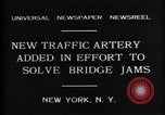 Standbild neue Upper Deck Fahrbahn New York United States USA, 1931, aus Sekunde 6 historischem Filmmaterial Videoclip 65675035135