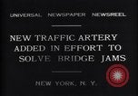 Standbild neue Upper Deck Fahrbahn New York United States USA, 1931, aus Sekunde 8 historischem Filmmaterial Videoclip 65675035135