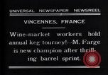 Standbild M Farge Vincennes Frankreich, 1931, aus Sekunde 3 historischem Filmmaterial Videoclip 65675035136