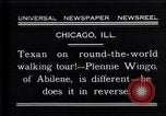 Image of Texan man Chicago Illinois USA, 1931, second 1 stock footage video 65675035138
