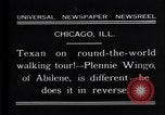 Image of Texan man Chicago Illinois USA, 1931, second 10 stock footage video 65675035138
