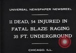 Standbild Rettungskräfte Chicago Illinois USA, 1931, aus Sekunde 4 historischem Filmmaterial Videoclip 65675035142