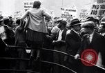 Standbild kommunistischen mob New York United States USA, 1932, aus Sekunde 21 historischem Filmmaterial Videoclip 65675035143