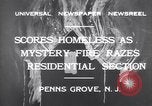 Immagine di Relitto a causa di incendio Penns Grove New Jersey USA, 1932, secondo 10 filmato di repertorio 65675035147