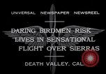 Standbild Flugzeuge Death Valley California USA, 1932, aus Sekunde 3 historischem Filmmaterial Videoclip 65675035150