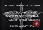 Standbild Flugzeuge Death Valley California USA, 1932, aus Sekunde 4 historischem Filmmaterial Videoclip 65675035150