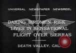 Standbild Flugzeuge Death Valley California USA, 1932, aus Sekunde 6 historischem Filmmaterial Videoclip 65675035150