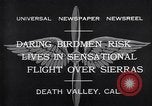 Standbild Flugzeuge Death Valley California USA, 1932, aus Sekunde 8 historischem Filmmaterial Videoclip 65675035150