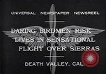 Standbild Flugzeuge Death Valley California USA, 1932, aus Sekunde 9 historischem Filmmaterial Videoclip 65675035150
