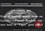 Standbild Frank Carideo Columbia Missouri USA, 1932, aus Sekunde 4 historischem Filmmaterial Videoclip 65675035151