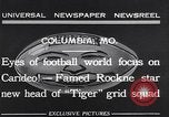 Standbild Frank Carideo Columbia Missouri USA, 1932, aus Sekunde 8 historischem Filmmaterial Videoclip 65675035151