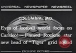 Standbild Frank Carideo Columbia Missouri USA, 1932, aus Sekunde 9 historischem Filmmaterial Videoclip 65675035151