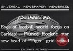 Standbild Frank Carideo Columbia Missouri USA, 1932, aus Sekunde 10 historischem Filmmaterial Videoclip 65675035151