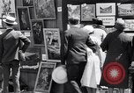 Standbild Outdoor Kunstausstellung New York United States USA, 1932, aus Sekunde 17 historischem Filmmaterial Videoclip 65675035152