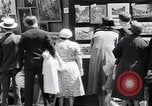 Standbild Outdoor Kunstausstellung New York United States USA, 1932, aus Sekunde 19 historischem Filmmaterial Videoclip 65675035152