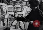 Standbild Outdoor Kunstausstellung New York United States USA, 1932, aus Sekunde 30 historischem Filmmaterial Videoclip 65675035152