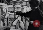 Standbild Outdoor Kunstausstellung New York United States USA, 1932, aus Sekunde 31 historischem Filmmaterial Videoclip 65675035152