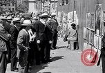 Standbild Outdoor Kunstausstellung New York United States USA, 1932, aus Sekunde 37 historischem Filmmaterial Videoclip 65675035152