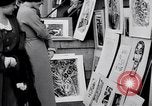 Standbild Outdoor Kunstausstellung New York United States USA, 1932, aus Sekunde 43 historischem Filmmaterial Videoclip 65675035152