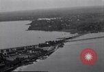 Standbild Armee O-1B Flugzeuge schleppen Ziele Fort Monroe Virginia USA, 1932, aus Sekunde 30 historischem Filmmaterial Videoclip 65675035153