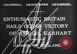 Standbild Amelia Earhart Hanworth England, 1932, aus Sekunde 7 historischem Filmmaterial Videoclip 65675035154