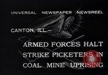 Standbild mine Arbeitnehmer Canton Illinois USA, 1932, aus Sekunde 8 historischem Filmmaterial Videoclip 65675035157