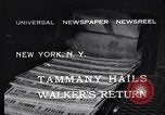 Immagine di James John Walker New York United States USA, 1932, secondo 4 filmato di repertorio 65675035159