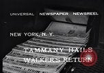 Immagine di James John Walker New York United States USA, 1932, secondo 5 filmato di repertorio 65675035159