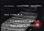 Immagine di James John Walker New York United States USA, 1932, secondo 6 filmato di repertorio 65675035159