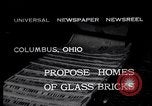 Standbild Glasbausteine Columbus Ohio USA, 1932, aus Sekunde 4 historischem Filmmaterial Videoclip 65675035160