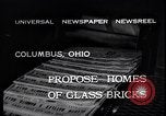 Standbild Glasbausteine Columbus Ohio USA, 1932, aus Sekunde 6 historischem Filmmaterial Videoclip 65675035160