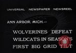 Image of American football Ann Arbor Michigan USA, 1932, second 3 stock footage video 65675035162