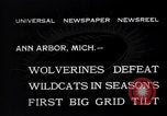 Image of American football Ann Arbor Michigan USA, 1932, second 5 stock footage video 65675035162