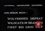 Image of American football Ann Arbor Michigan USA, 1932, second 8 stock footage video 65675035162