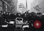 Image of American protest against price inflation New York City USA, 1916, second 31 stock footage video 65675035164