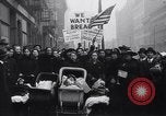 Image of American protest against price inflation New York City USA, 1916, second 36 stock footage video 65675035164