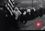 Image of American protest against price inflation New York City USA, 1916, second 47 stock footage video 65675035164