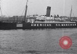 Image of SS Manchuria New York City USA, 1916, second 8 stock footage video 65675035173