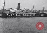 Image of SS Manchuria New York City USA, 1916, second 13 stock footage video 65675035173