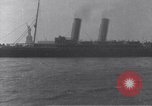 Image of SS Manchuria New York City USA, 1916, second 58 stock footage video 65675035173