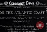 Immagine di I rifugiati da TA Gillespie Shell impianto di caricamento di esplosione Perth Amboy New Jersey USA, 1918, secondo 1 filmato di repertorio 65675035181