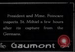 Image Raymond Poincare dans Première Guerre Mondiale Mihiel  Saint France, 1917, de la seconde 1 séquences d'archives historiques vidéo 65675035184